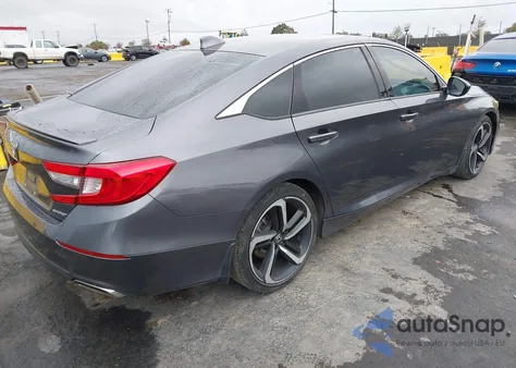 2018 Honda Accord Sport from USA, damaged, VIN 1HGCV1F36JA214350